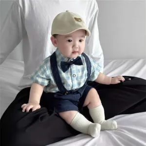 Children's Suit Summer Short-sleeved Overalls