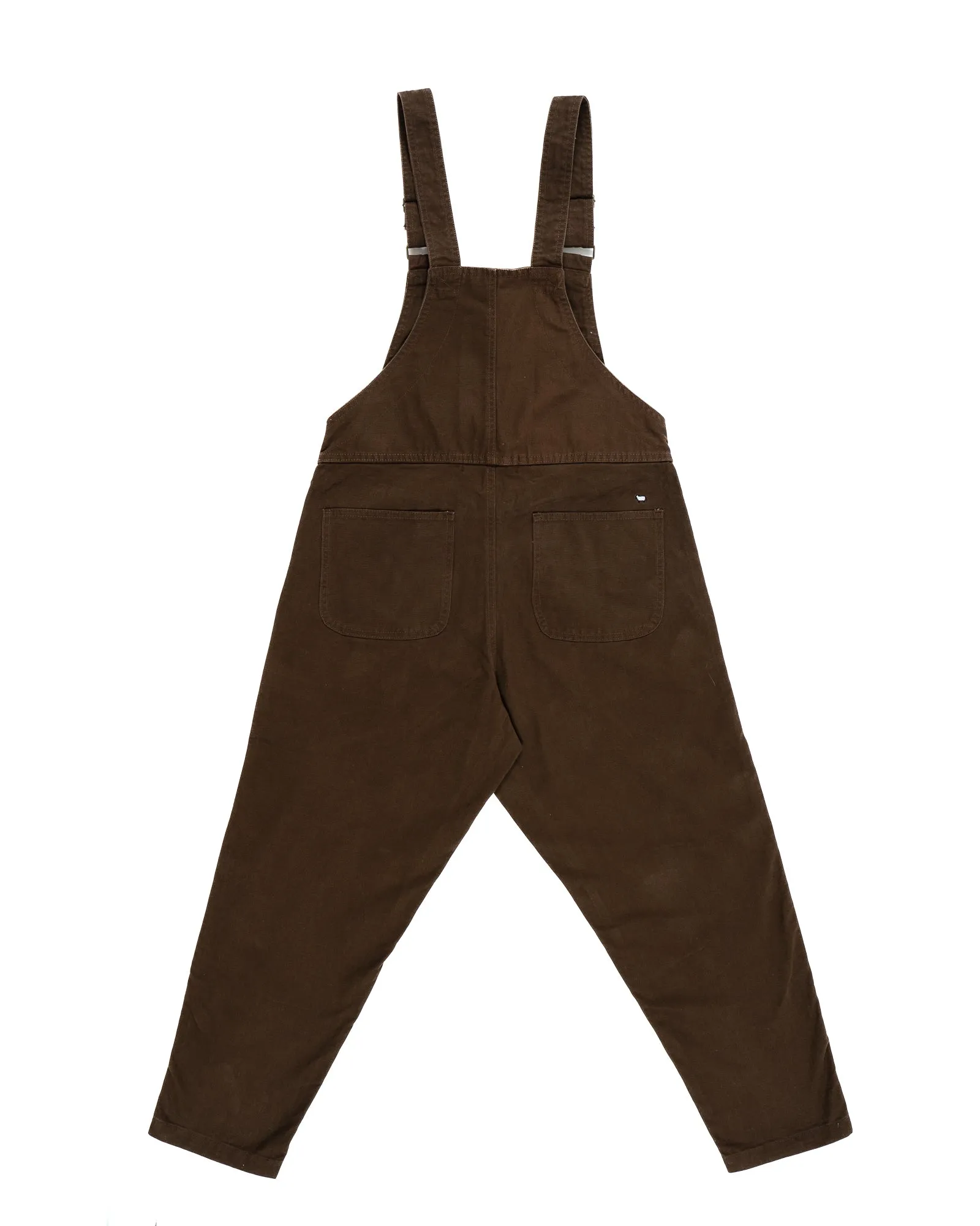 Chocolate Canvas Overalls