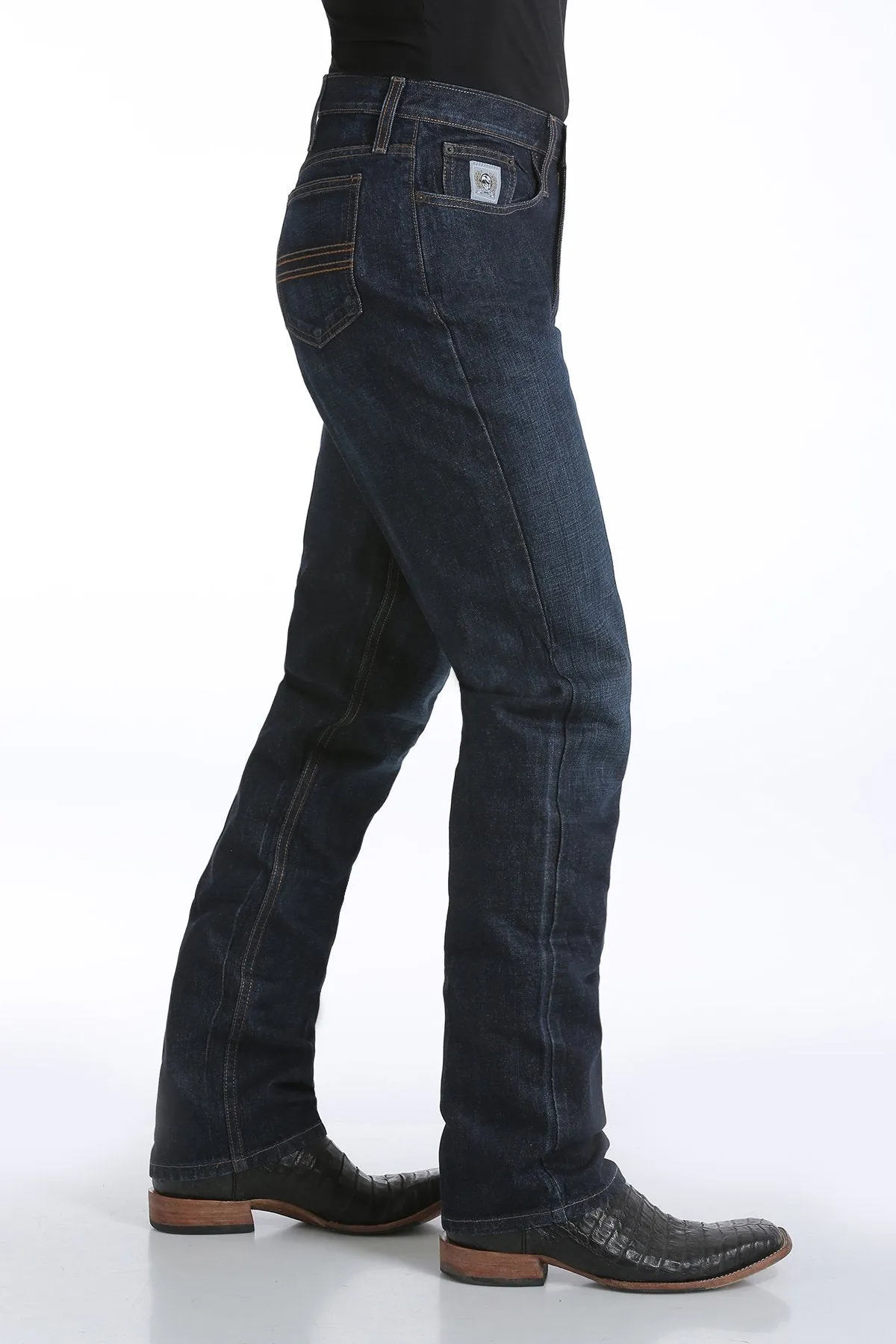 Cinch Mens Silver Label Dark