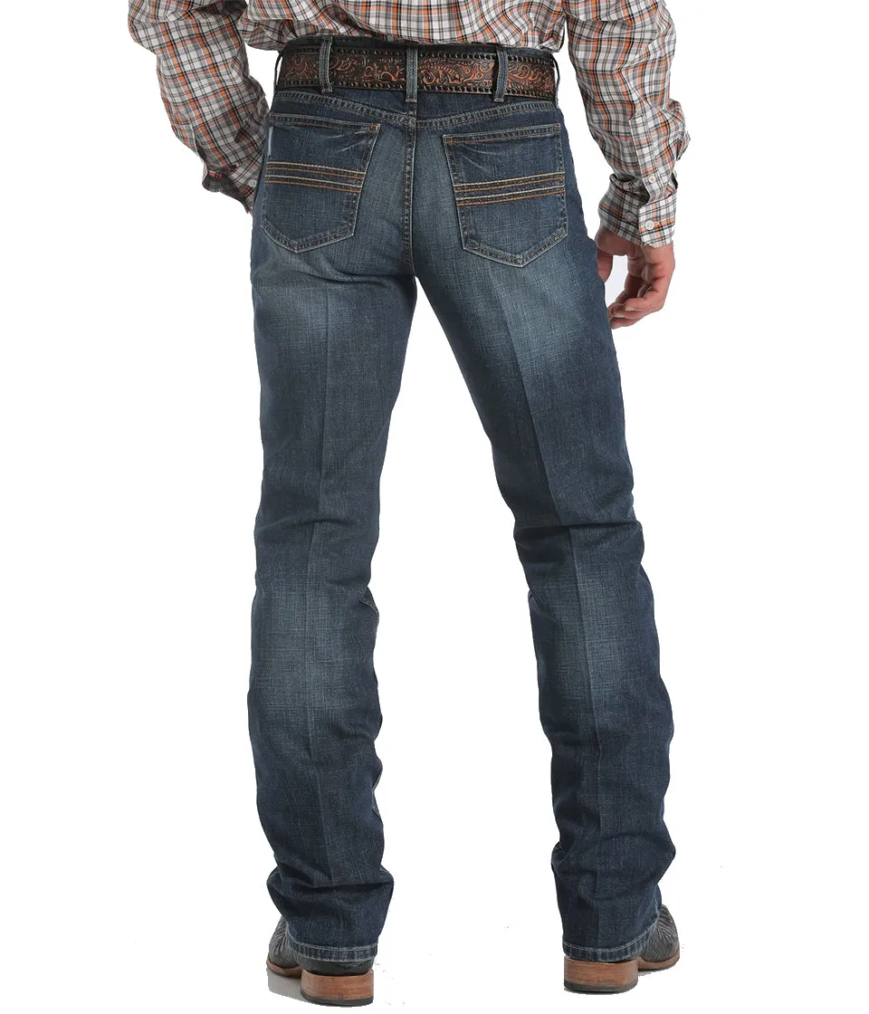 CINCH MEN'S SLIM FIT SILVER LABEL JEANS - DARK STONEWASH