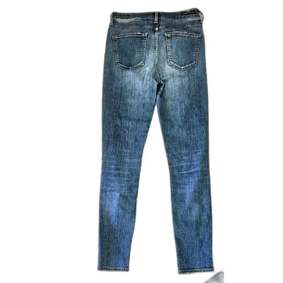 Citizen's of Humanity Rocket High Rise Skinny Some Distressing Size 27