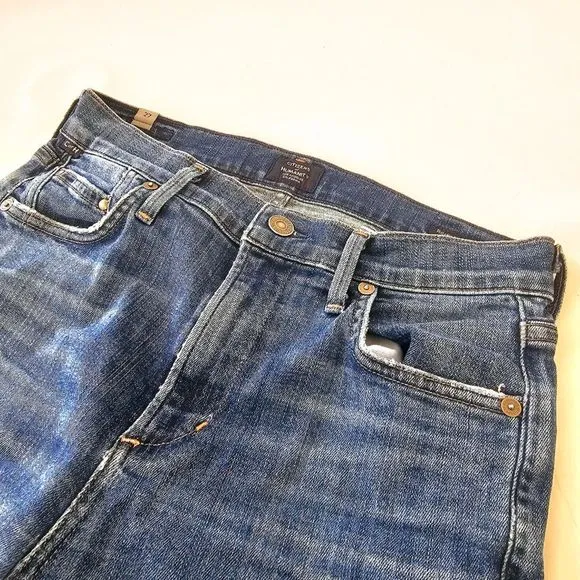 Citizen's of Humanity Rocket High Rise Skinny Some Distressing Size 27