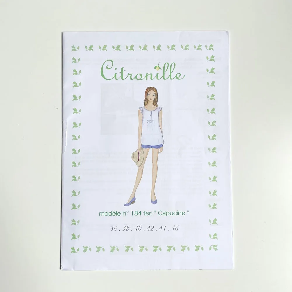 Citronille Patterns : Capucine Top