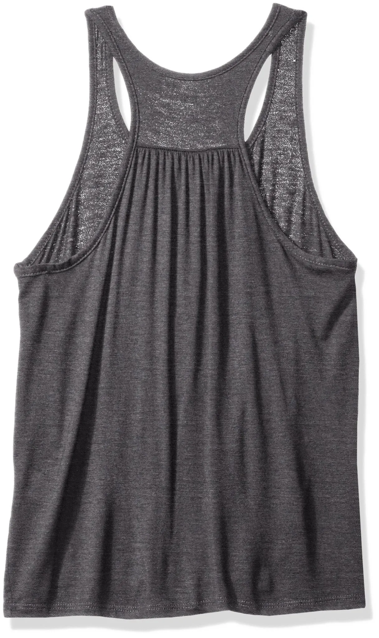 Clementine Women's Petite Plus Handbones Printed Flowy Racerback Tank Top