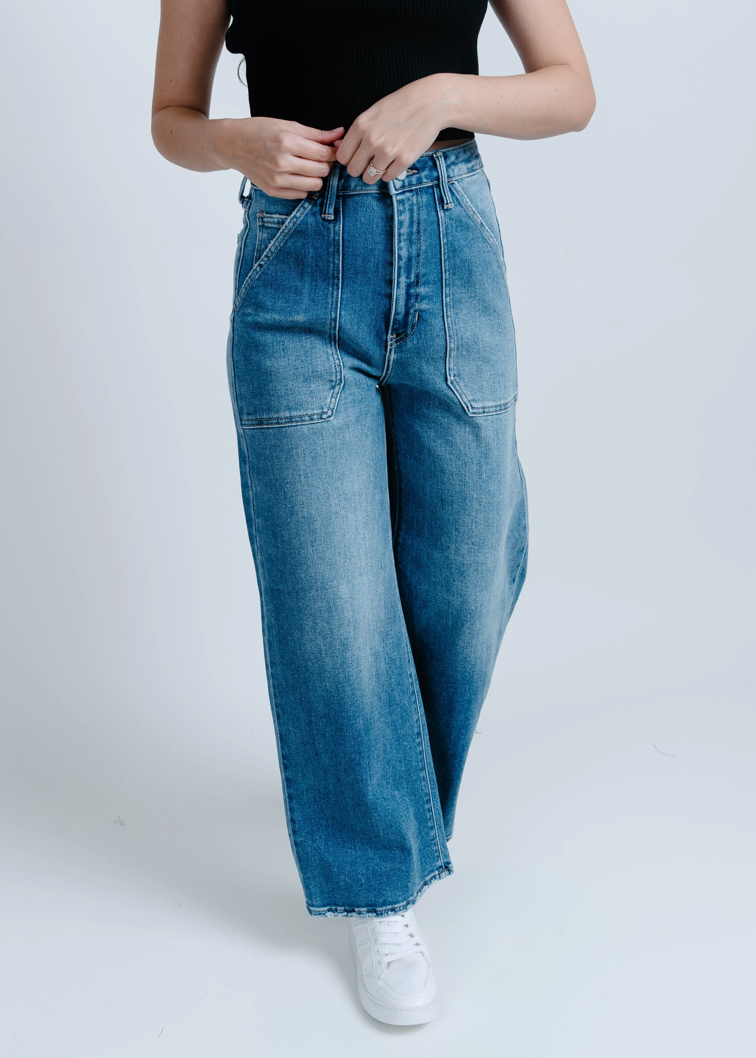 Cleo Wide Leg Cargo Pocket