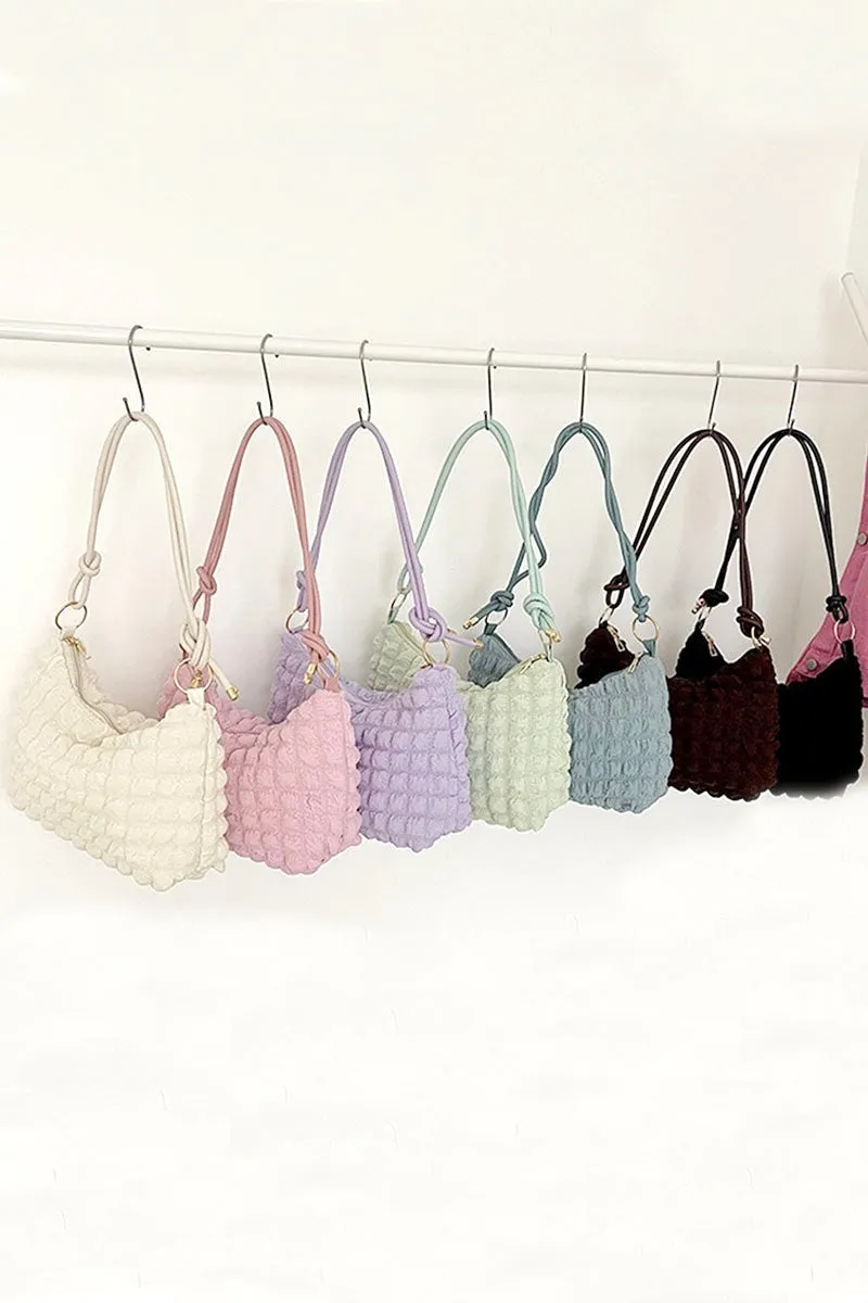 CLOUD PUFFY PLEATED  SHOULDER BAG - 7 COLOR