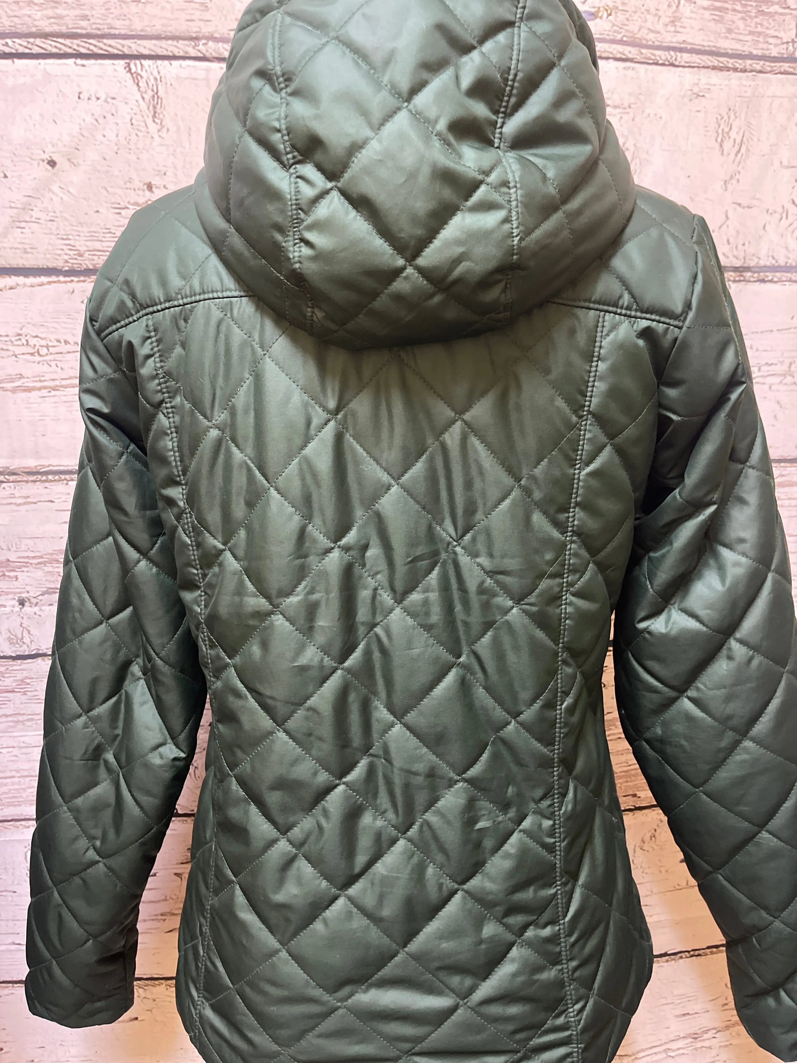 Coat Puffer & Quilted By Columbia In Green, Size: S