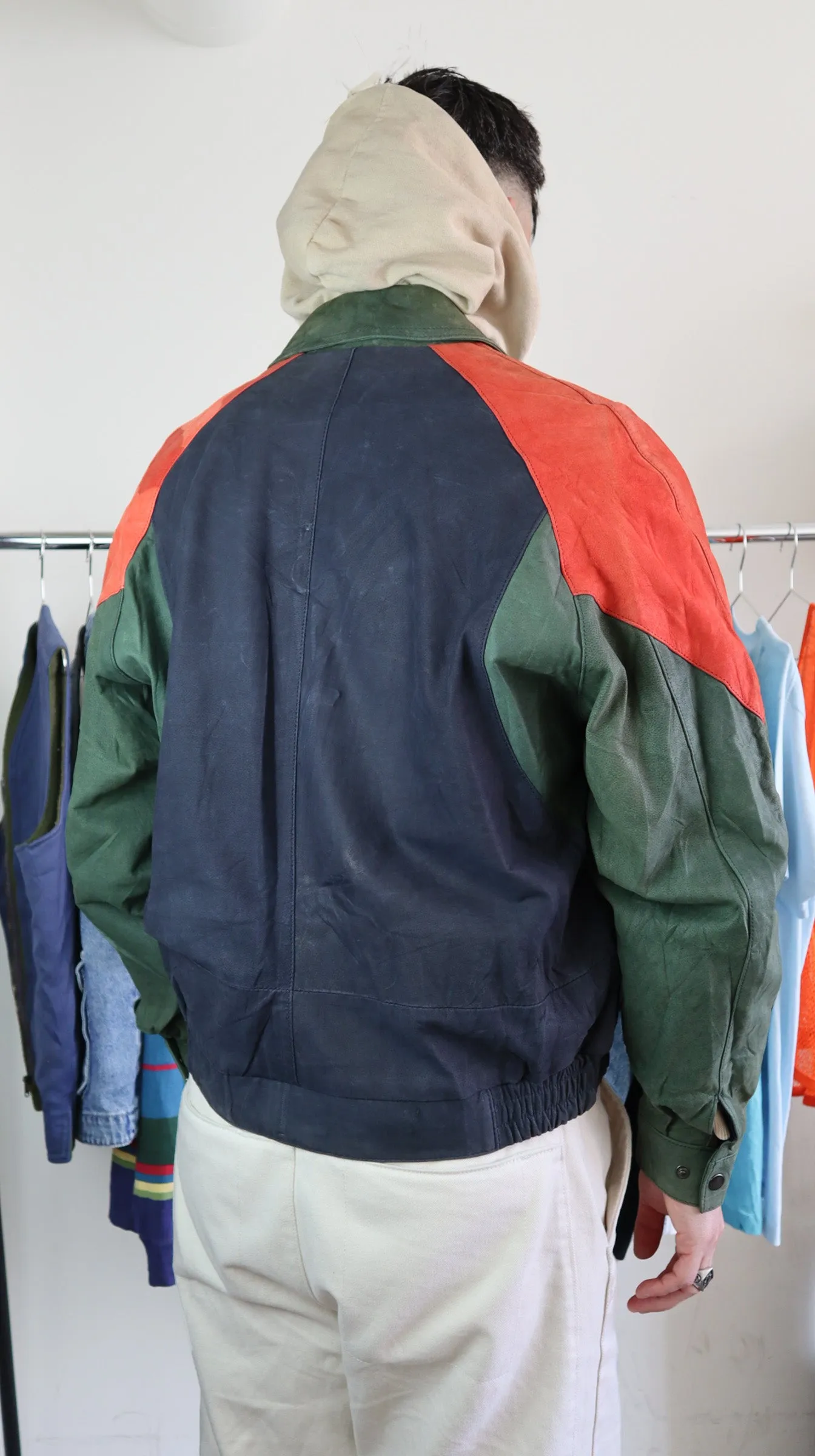 Colors Out Back New Zealand Leather Jacket 90s