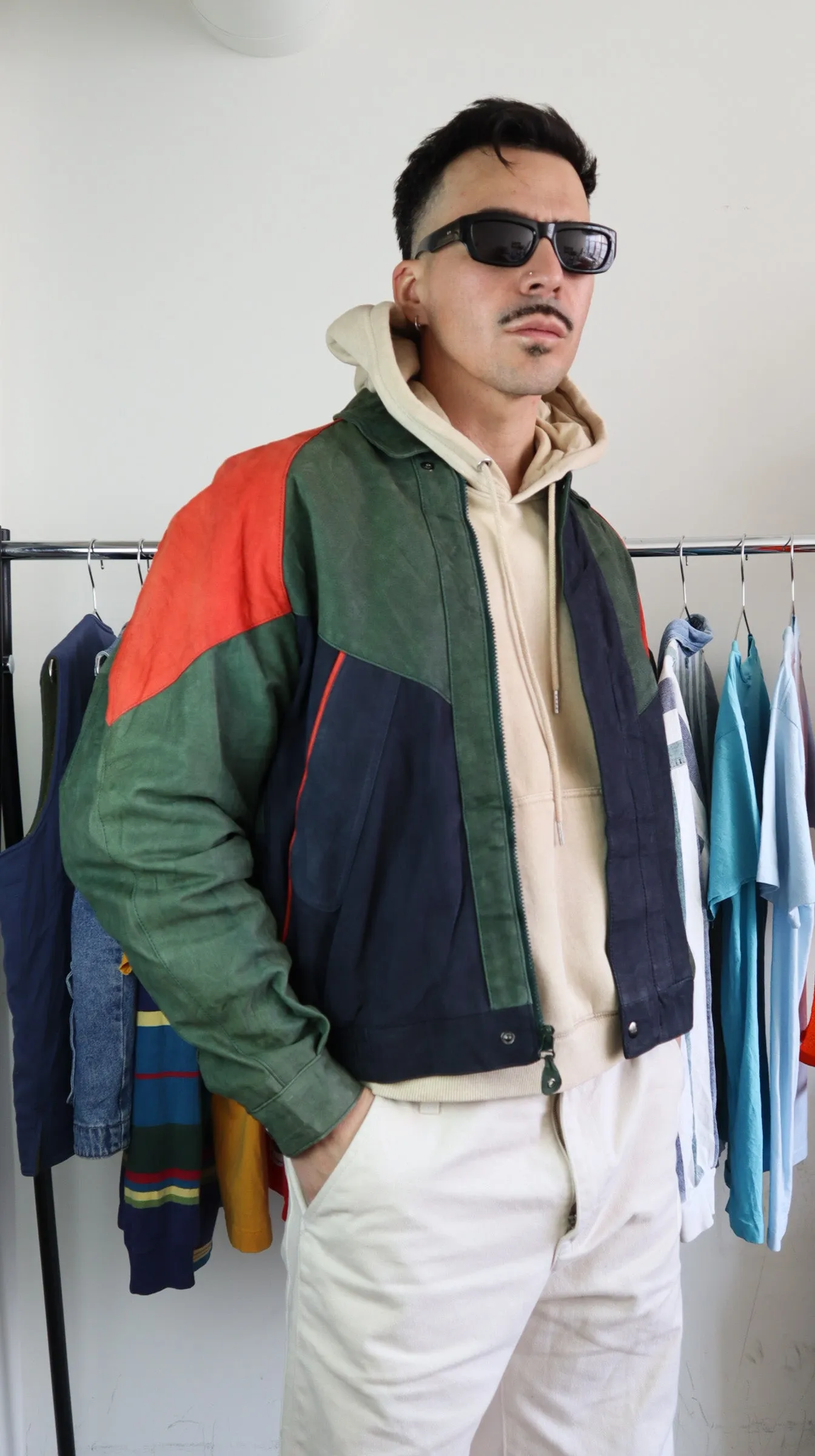 Colors Out Back New Zealand Leather Jacket 90s