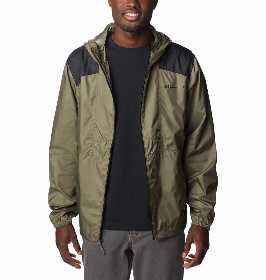 Columbia Men Green Flashback Windbreaker Rain Jacket