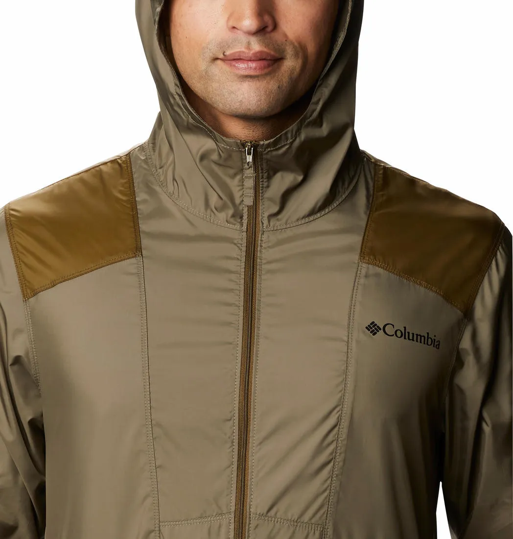 Columbia Men Green Flashback Windbreaker Rain Jacket