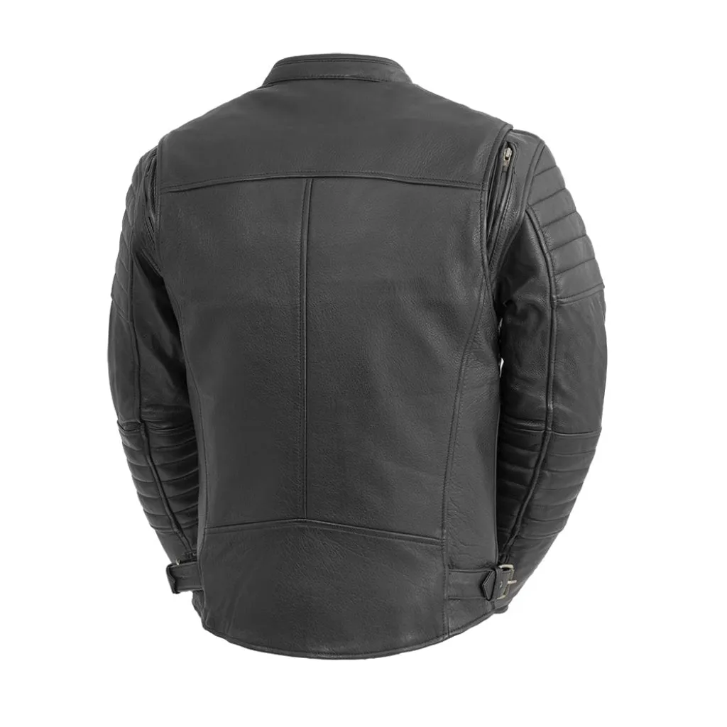 Commuter Men's Motorcycle Leather Jacket - Extreme Biker Leather
