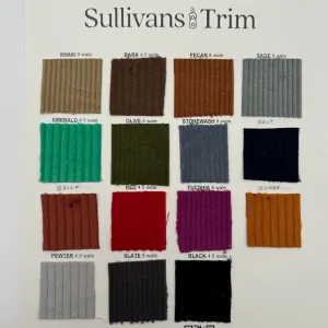 Corduroy Color Card