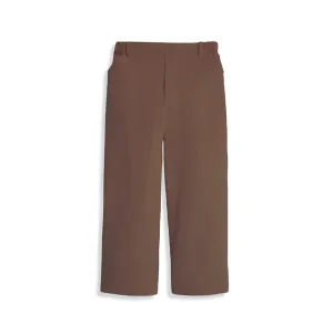 Corduroy Faux Zip Pant -- Coconut Cord