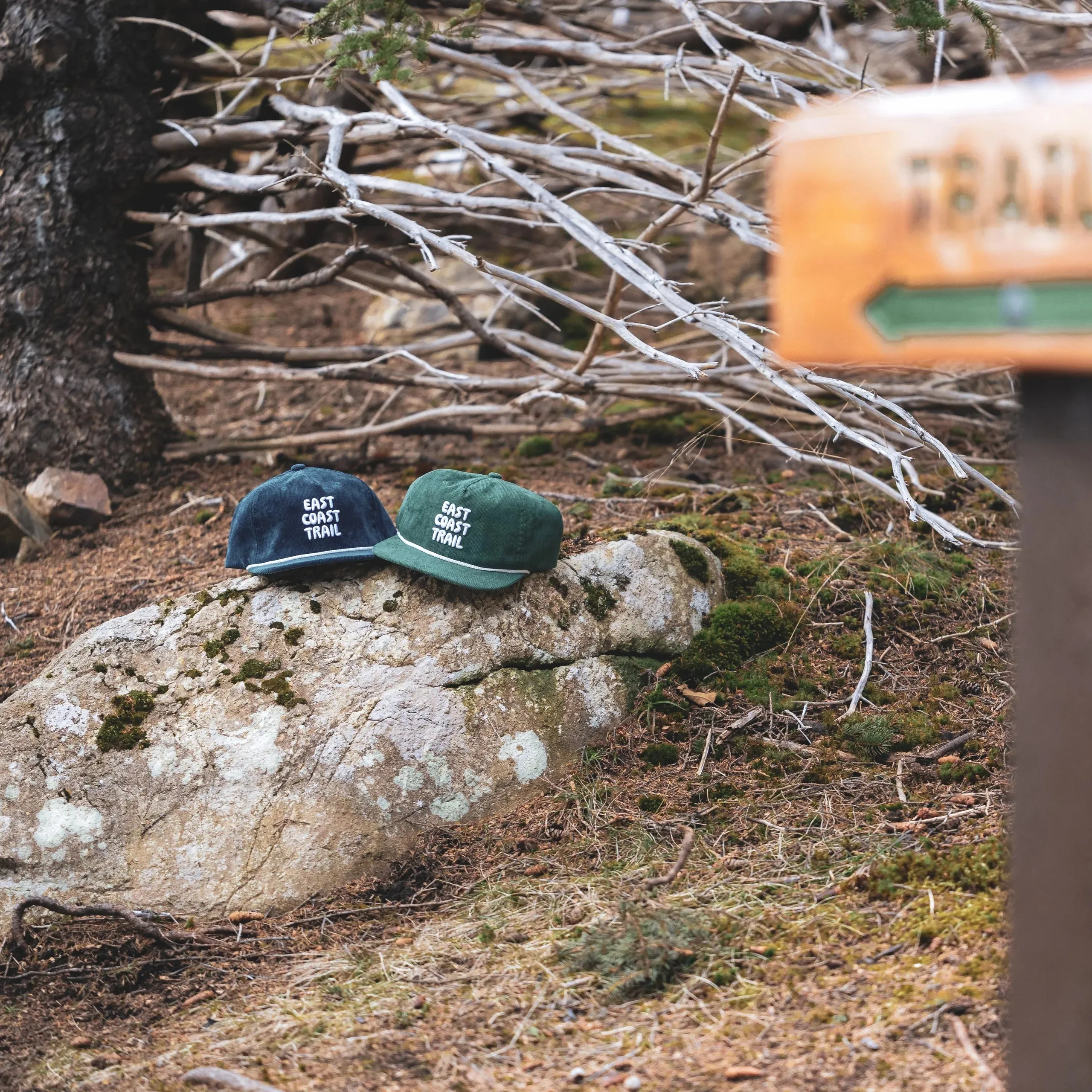 Corduroy Flat Brim Cap