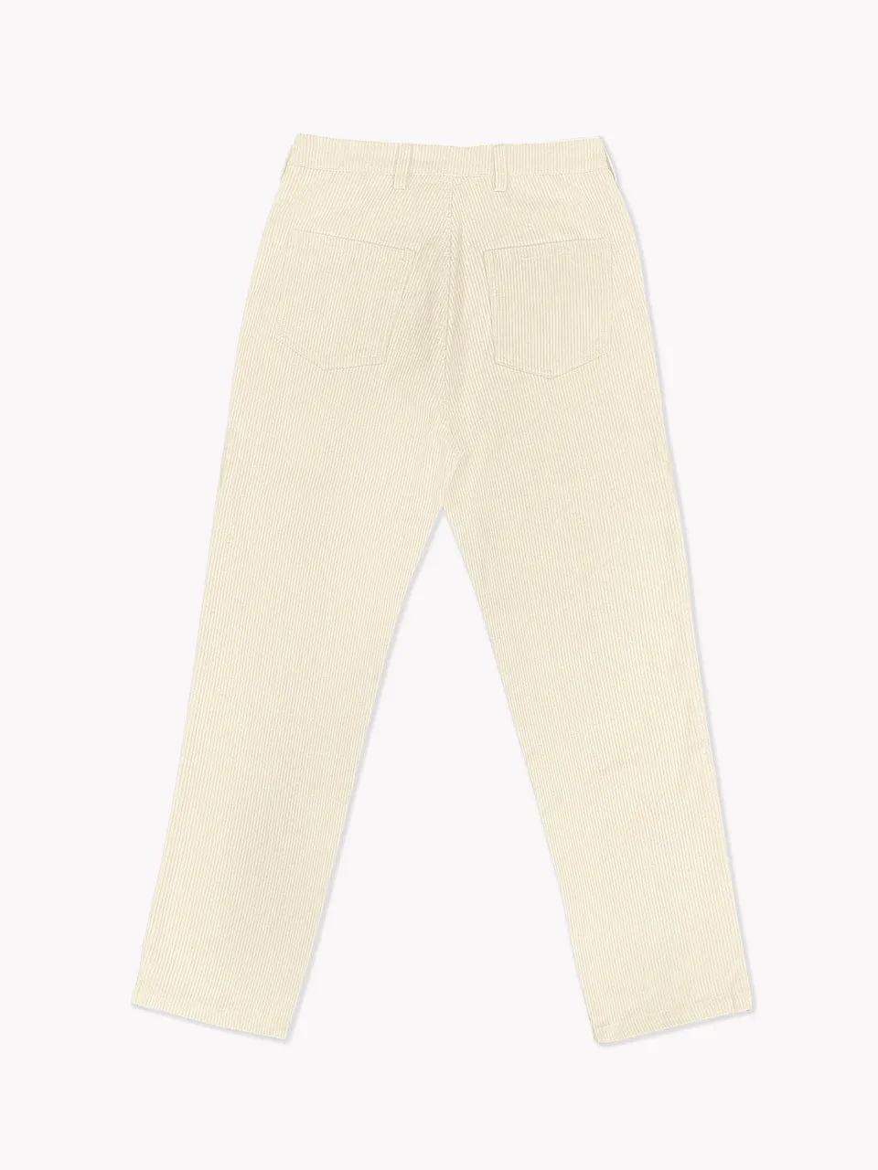 Corduroy Pants-Cream