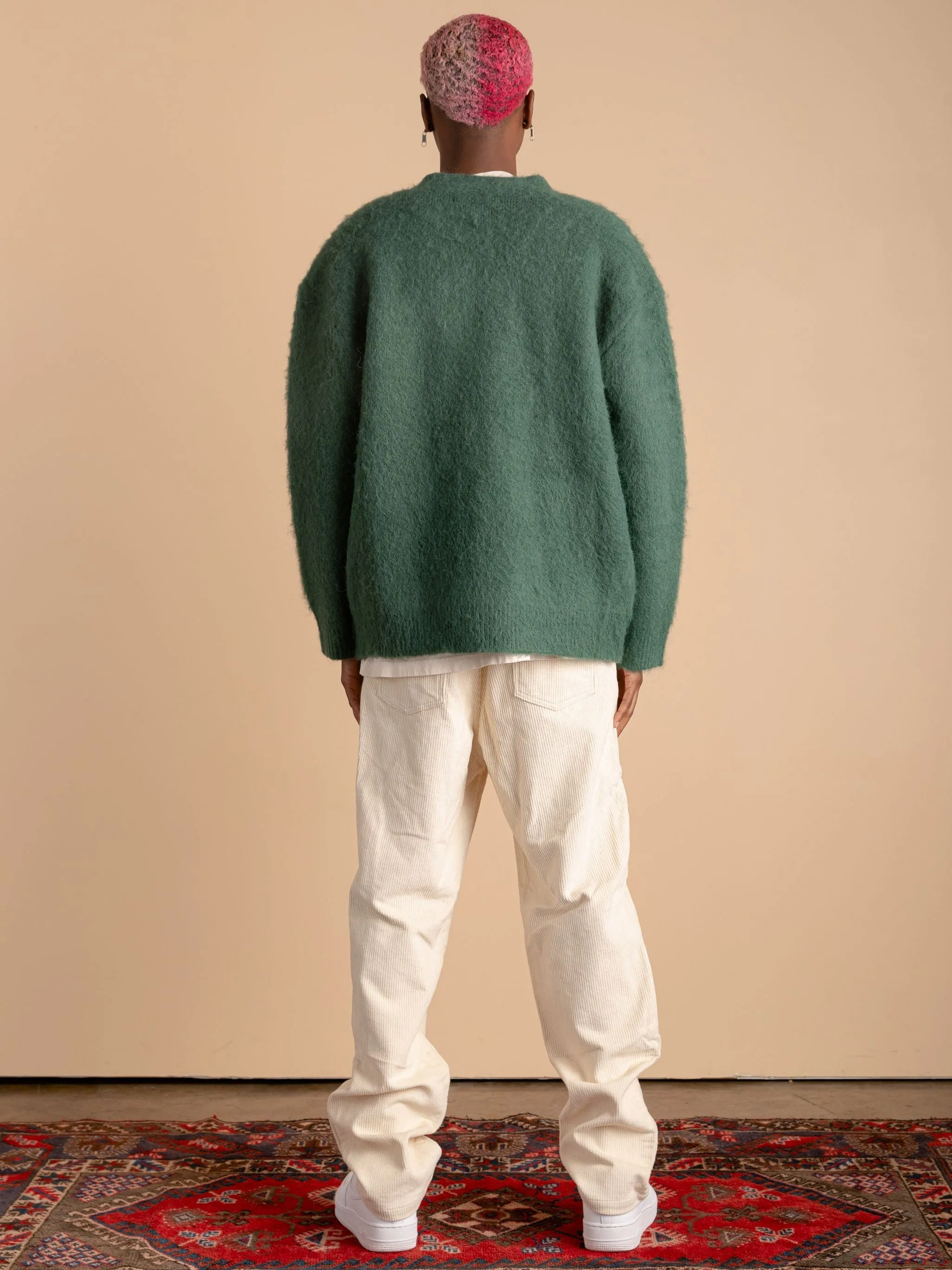 Corduroy Pants-Cream