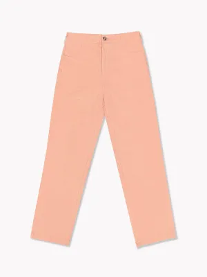 Corduroy Pants-Dusty Peach