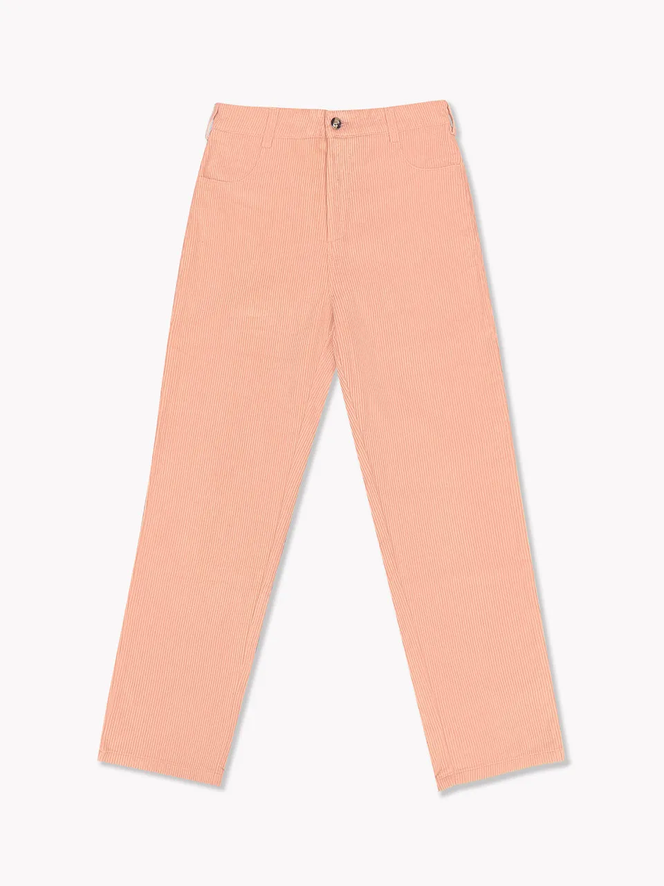 Corduroy Pants-Dusty Peach