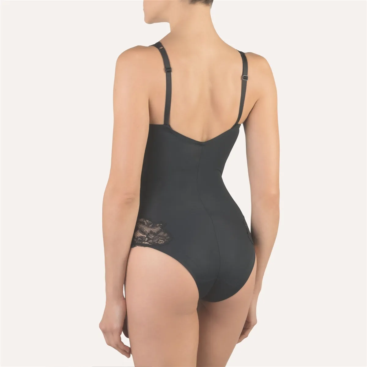 Cotton Club Viviana Bodysuit - Black