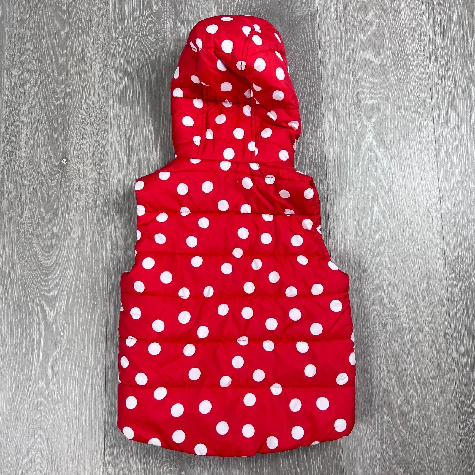 Cotton On Kids AFL Sydney Swans Hooded Puffer Vest Size 3-4 Years