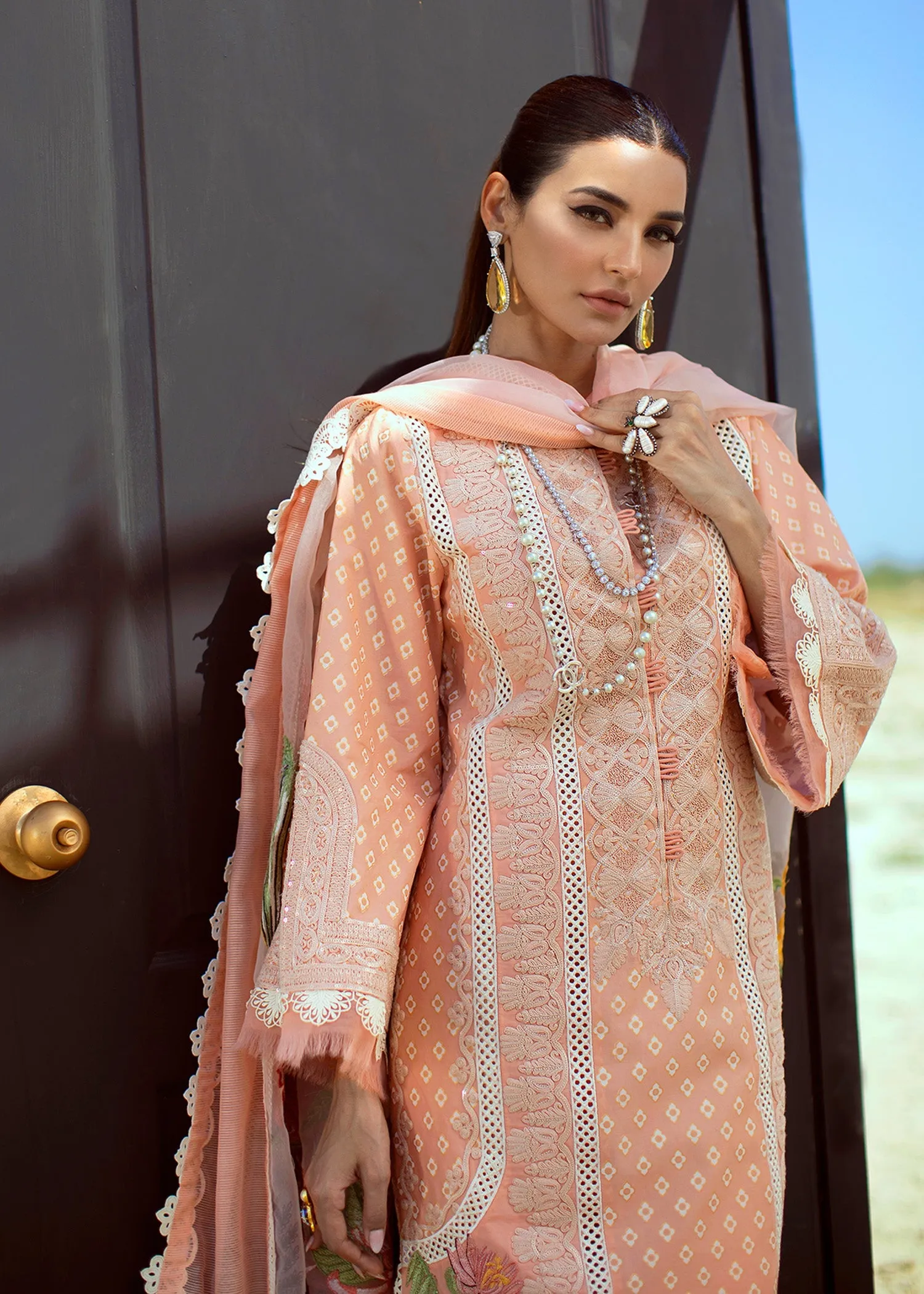 CRIMSON BY SAIRA SHAKIRA | Jewel by the Beach-Summer Blooms - 6B - Blush