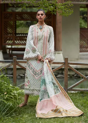 CRIMSON X SAIRA SHAKIRA LUXURY LAWN 2023 | Shigar-D5A