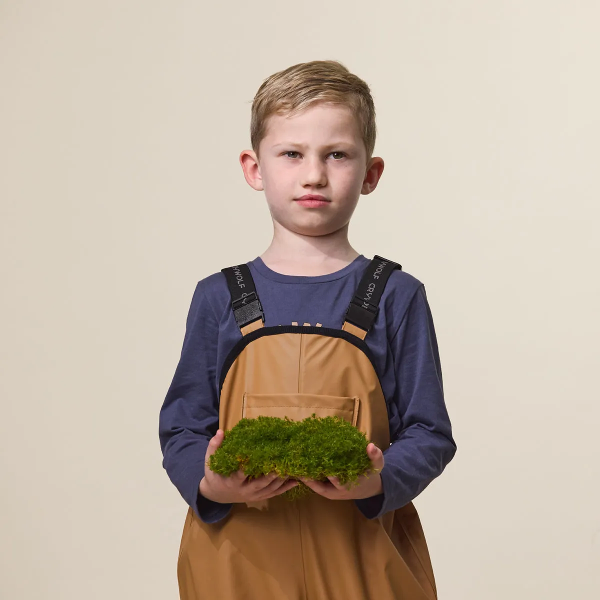 CRYWOLF RAIN OVERALLS TAN