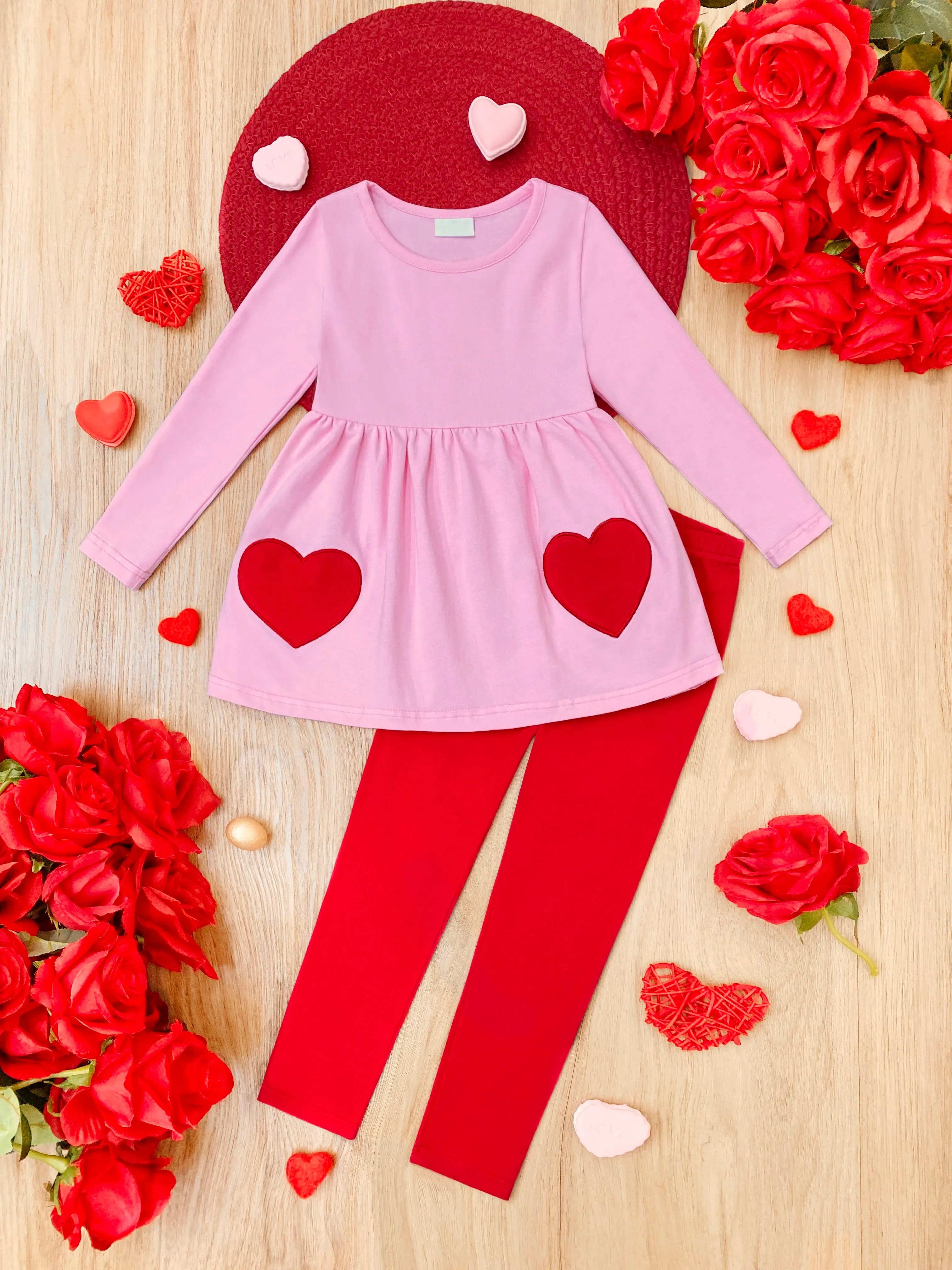 Cupid's Favorite Top and Legging Set