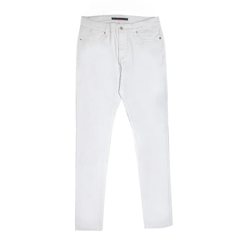 Cutty Men Fashion Denim Jean - White