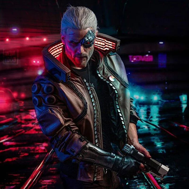 Cyberpunk 2077 Samurai Leather Jacket