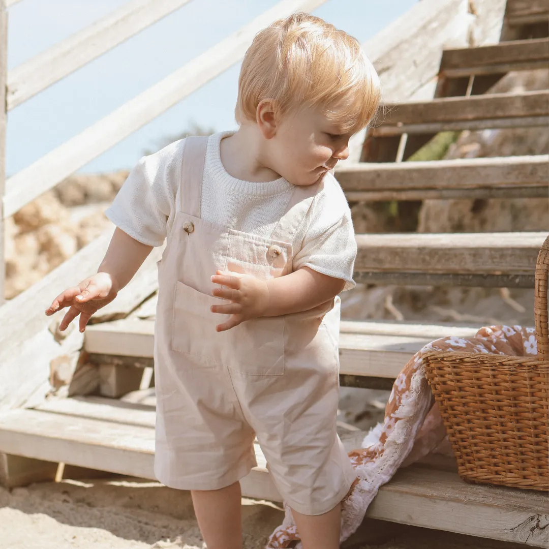 Daily Shortalls (Ivory)