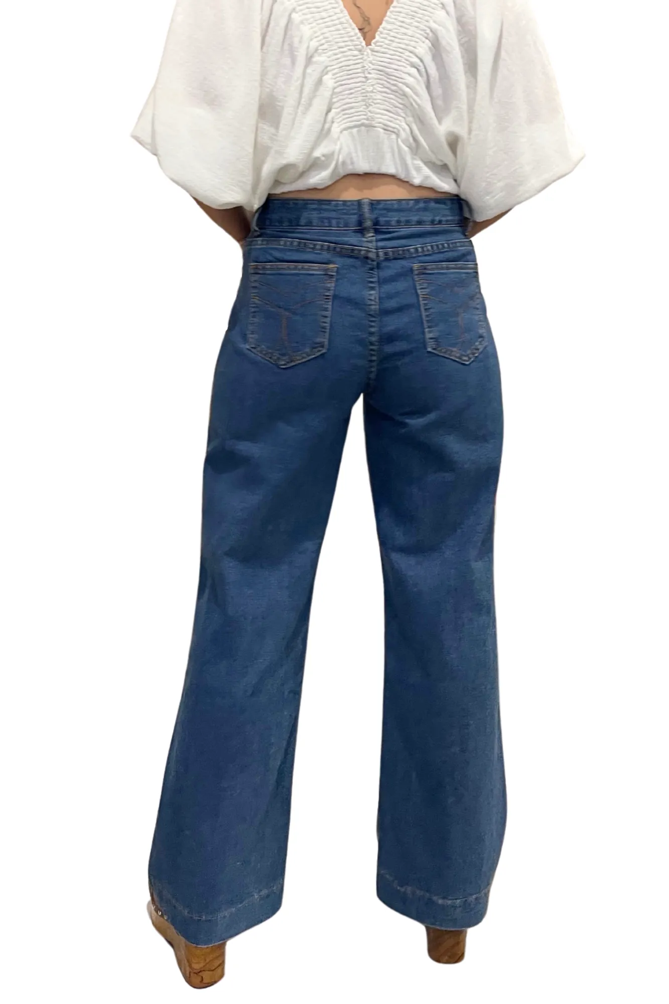 'Daisy' Cotton Denim Jeans