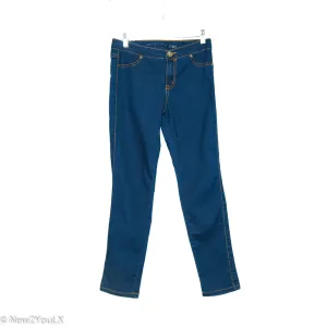 Dark Wash High Waist Skinnies
