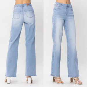 Day of Celebration Wide Leg Judy Blues