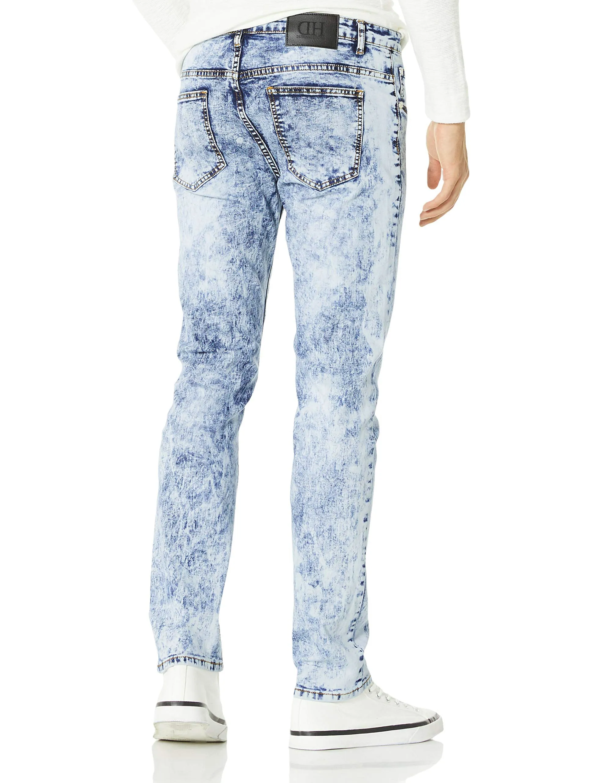 Demon&Hunter 808 Youth Series Men's Skinny Slim Jeans