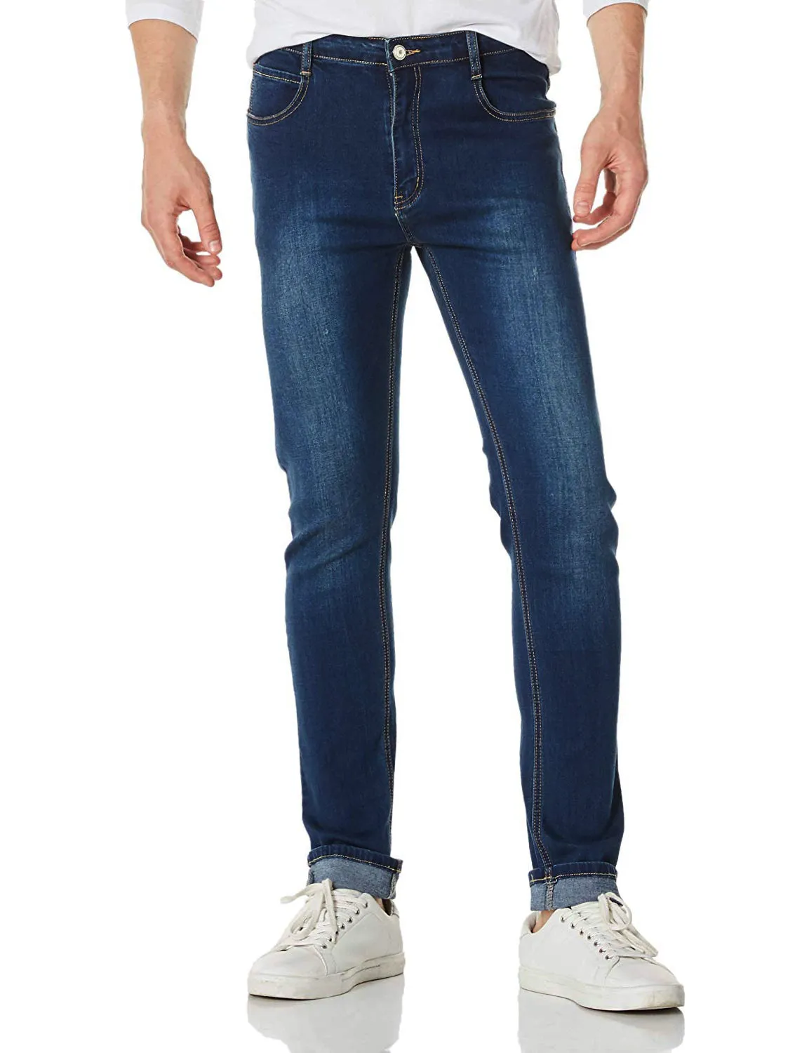 Demon&Hunter 808 Youth Series Men's Skinny Slim Jeans