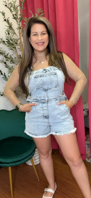DENIM OVERALLS