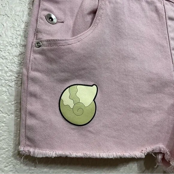 Disney The Little Mermaid Ariel Pink Shortalls