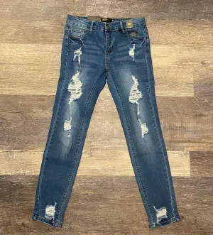 Distressed Skinny Jean