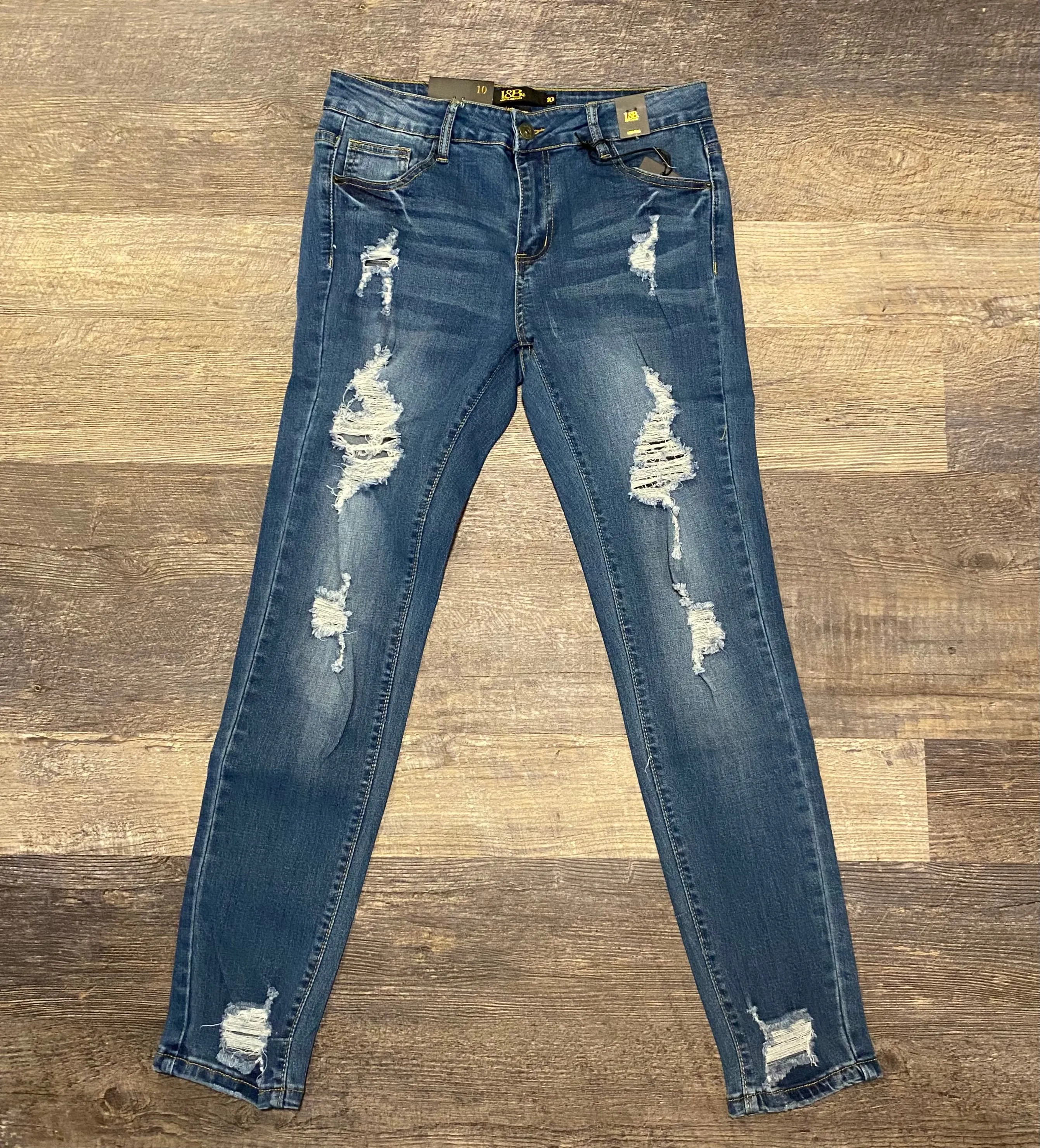Distressed Skinny Jean