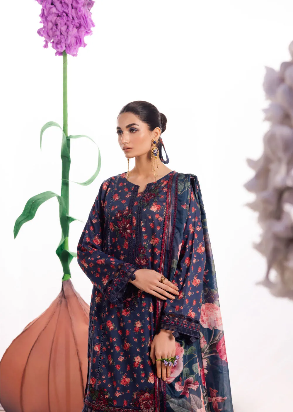 DL-07 - Unstitched - Dahlia Summer Collection by Iznik 2024