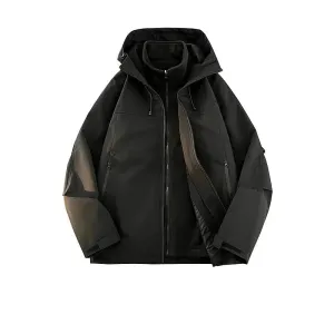 Dual-Layer Waterproof Fleece Lining Jacket