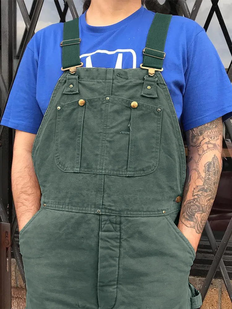 Duck Bib Overalls Canvas Workwear Dungarees