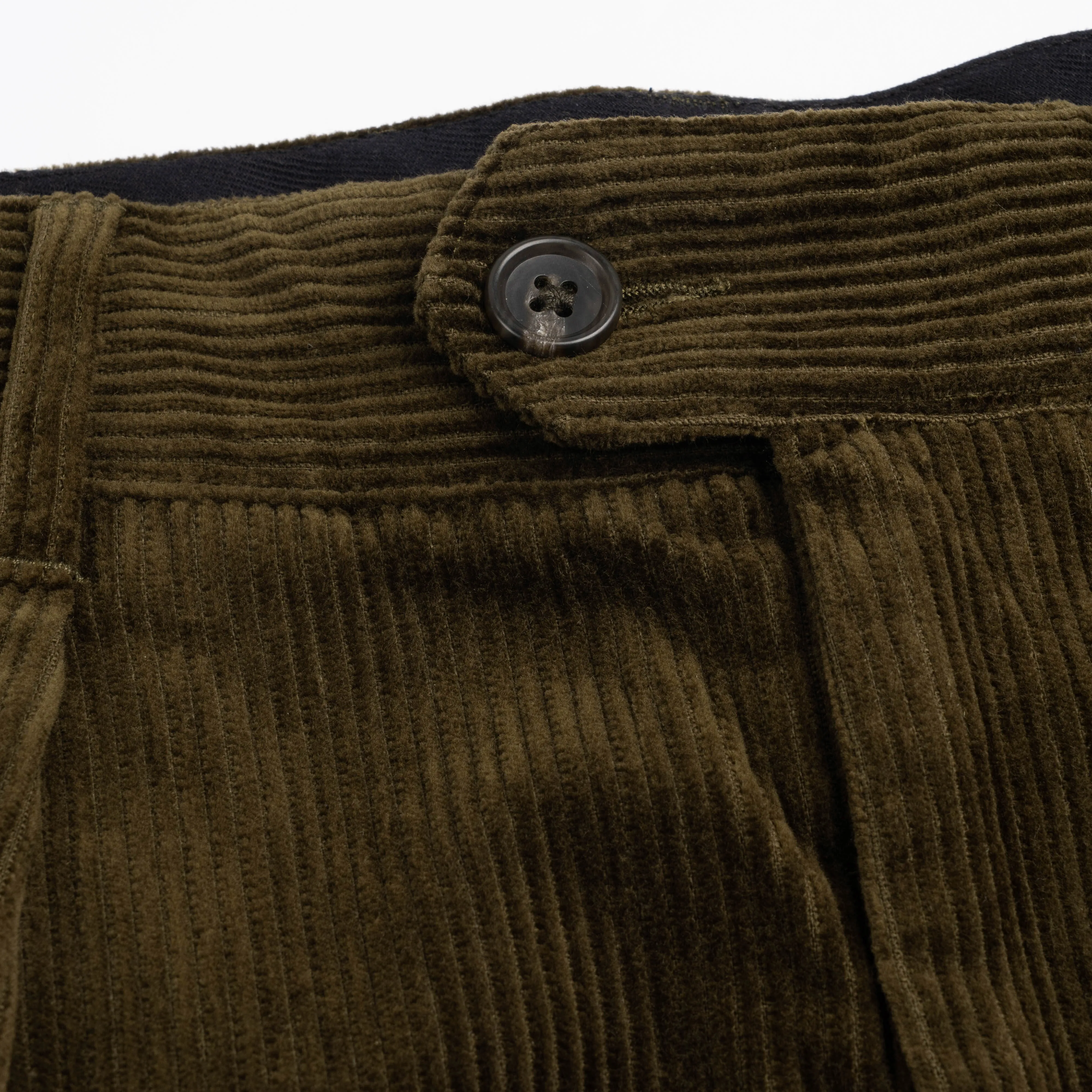 EG Carlyle Pant 23F1F012 Olive 8W Corduroy