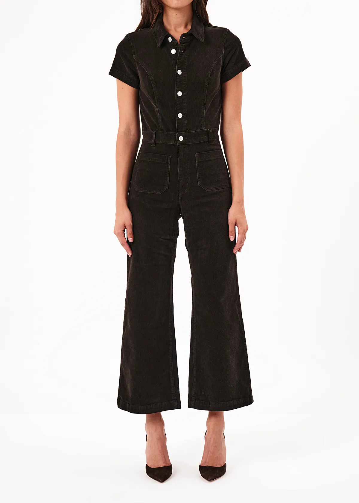 Elm Corduroy Sailor Jumpsuit <br> <i> ankle length </i>