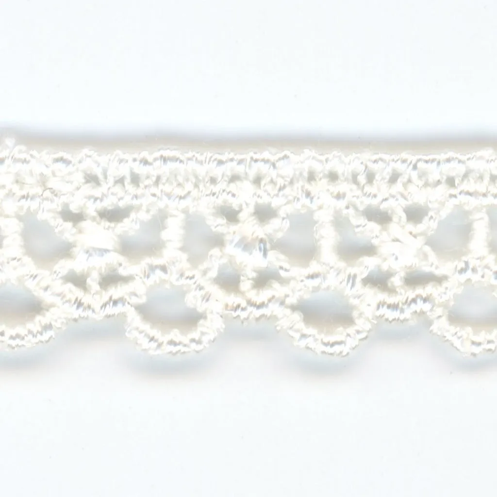 Embroidered Chemical Lace #00 Off White