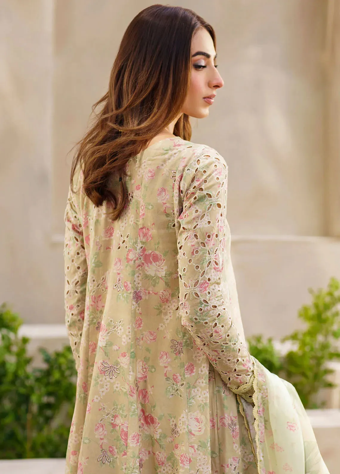 Embroidered Lawn Suit Unstitched 3 Piece IZ24F SFL-05 Radiance - Festive Collection
