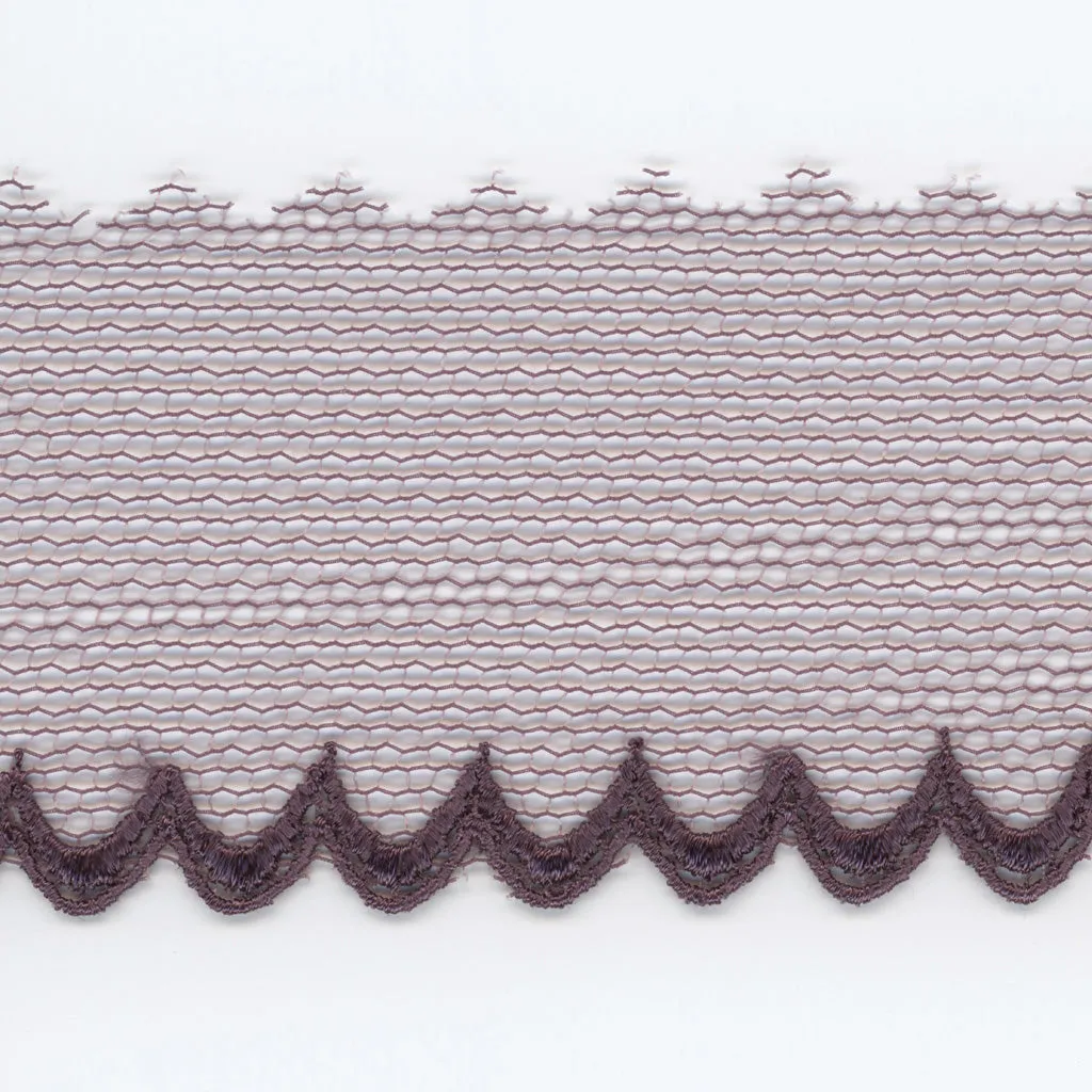 Embroidered Tulle Lace #18 Ayame