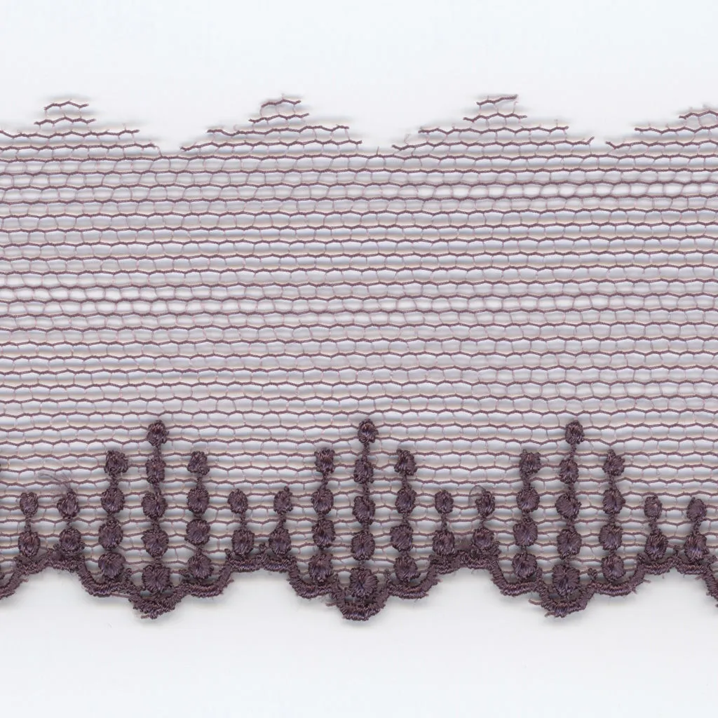 Embroidered Tulle Lace #18 Ayame